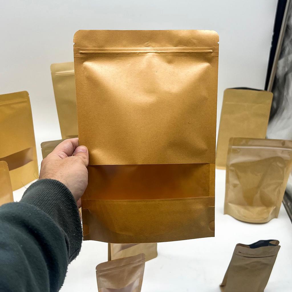Sac Kraft avec Fenêtre 16 x 24 cm