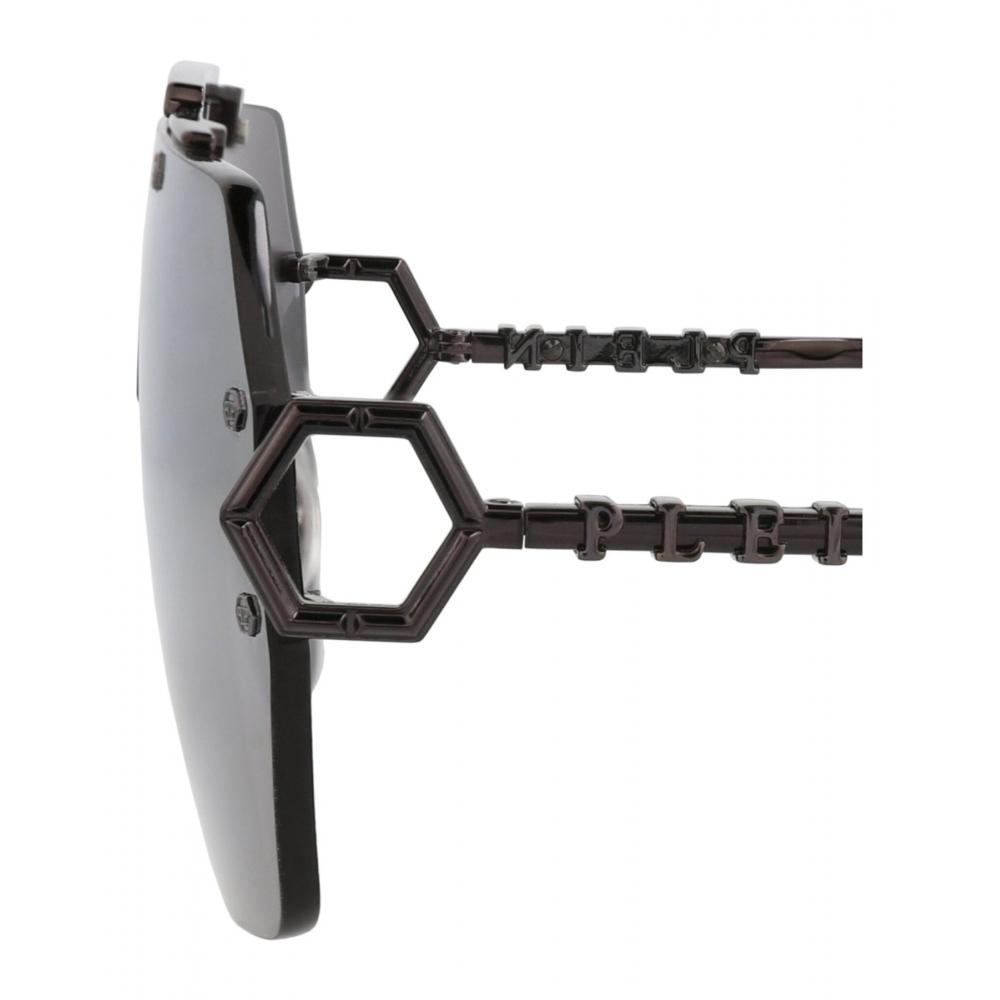 Philipp Plein Aviator Frame Metal Sunglasses Grey