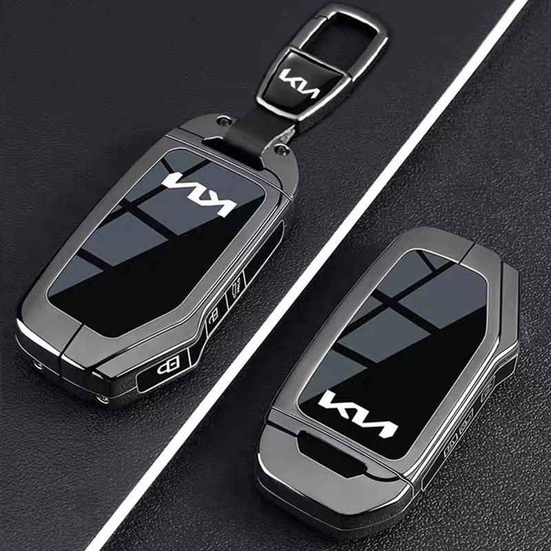 Styling Car Key Case Cover For Kia Picanto Sportage GT RIO 3 Cerato Soul K5 Ceed Optima Seltos Sorento Forte Stinger Telluride
