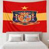 1PC Spanish National Emblem Printed Tapestry Room Decoration Wall Hanging for Living Room Bedroom, Dormitory, Birthday and Christmas Gifts