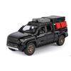 Travel Version 1/24 TOYOTA Tacoma Alloy Pickup Car Model Diecast Metal Off-Road Vehicles Car Model Sound and Light Kids Toy Gift