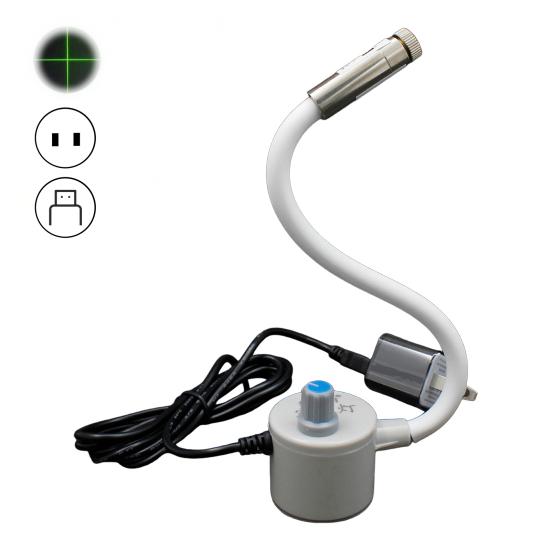 Yousheng Magnetic Positioning Light for Sewing Machines Adjustable Dot Straight Line Crosshair Projection Quilting Light Straight Stitching Guide