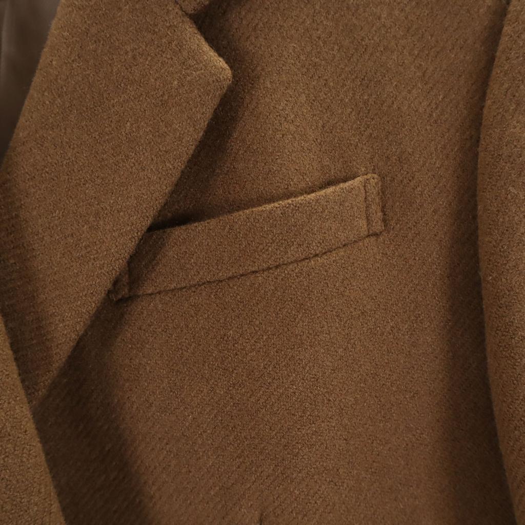 Burberrys 90s Cashmere Blend Old double tailored jacket 9AB2 Brown Women Used