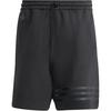 Originals Solid Color Lace-Up Straight Leg Casual Shorts Men Shorts Black HZ3747