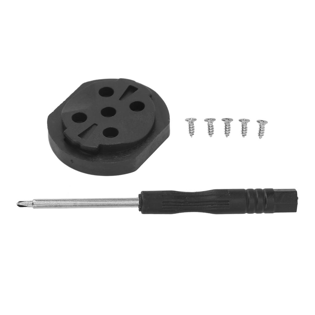 Bike Computer Repair Tool Set 5 Screws Computer Bracket Fixed Base Replacement Fit for Garmin
