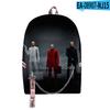 Luxury Novelty Youthful School Bags Unisex Game Hitman Travel Bags 3D Print Oxford Waterproof Notebook Shoulder Backpacks