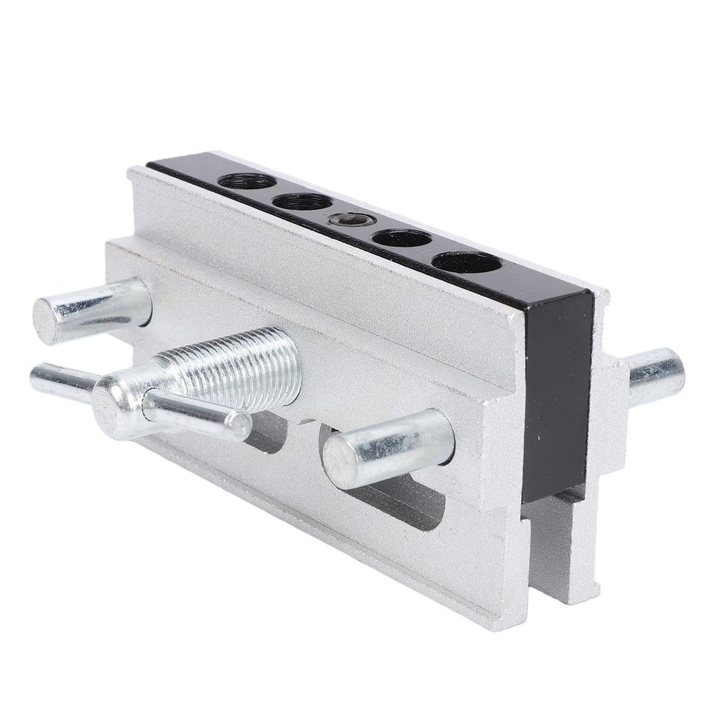 Self Centering Dowel Jig Kit Drill Guide Jig Block for Straight Holes with Bushings Woodworking Adjustable Width