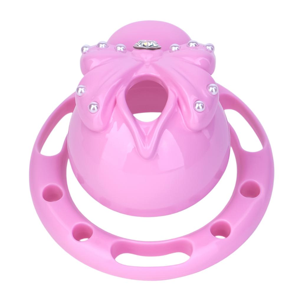 ANOSX Pink Resin Dual-color Design Purity Lock Male Chastity Device