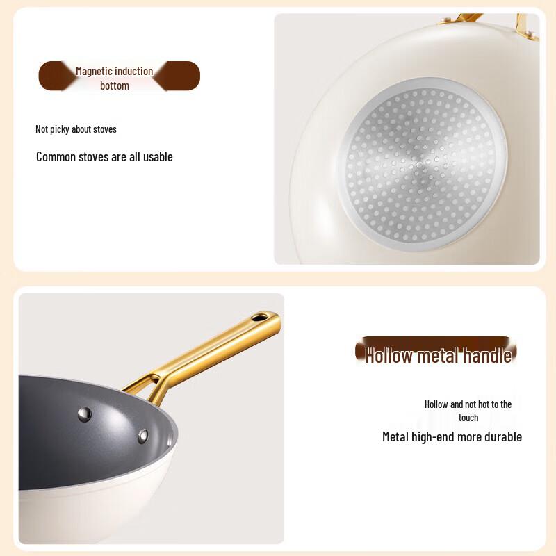 COOKER KING 30cm Non-Stick Frying Wok