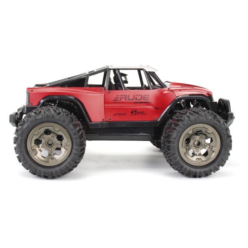 1:12 Alloy RC Off-Road Bigfoot Truck, 25km/h High Speed 2.4G Remote Control Toy for Kids Indoor Outdoor Play
