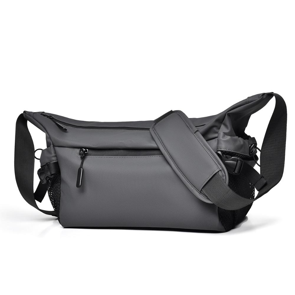 Large Capacity Waterproof Chest Bag Korean Casual Mailman Bag Men's Shoulder Bag  Cycling