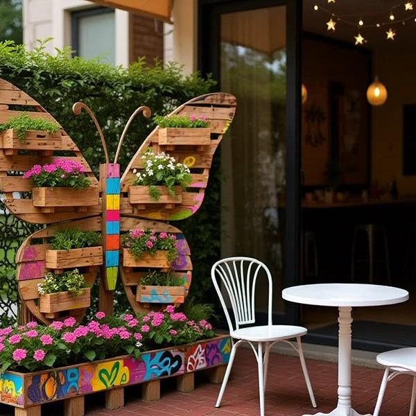 Wooden Butterfly Décor for Parks, Malls, Campsites & Scenic Spots