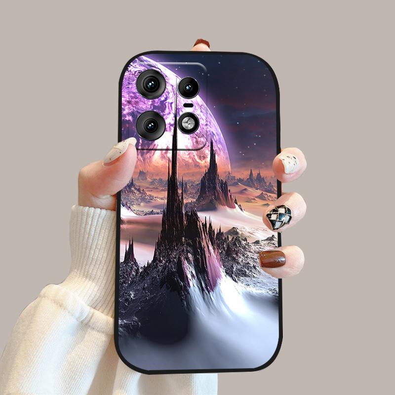 Cartoon Luxury Coque For Motorola Edge50 Pro Case Edge 50s Pro Silicone Soft Phone Cover For Moto Edge 50 Fusion 5G Protector