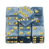 High  Quality 10 Pcs/set Marble Effect Mini 12mm  Dice ,for Drinking Game Casino Poker Table and Other Board Games