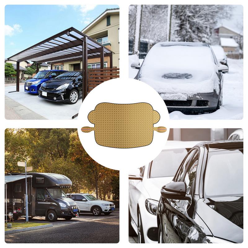 Snow Cover For Car Windshield Car Windshield Rain Cover Dustproof Waterproof Protective Windscreen Cover Sunlight Resistant