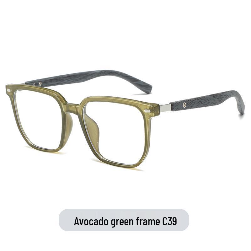25 Styles TR Blue Light Blocking Glasses - Fashionable, Trendy, Wood Grain Temple