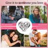 925 Sterling Silver Pink Zirconium Love Heart Charms Bead Heart-shaped Pendants Fit Original Bracelet DIY Jewelry GiftGood product