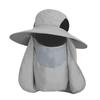 Water Resistant Outdoor Sun Hat Detachable Wide Brim Hat New Fishing Bucket Hat  Travel