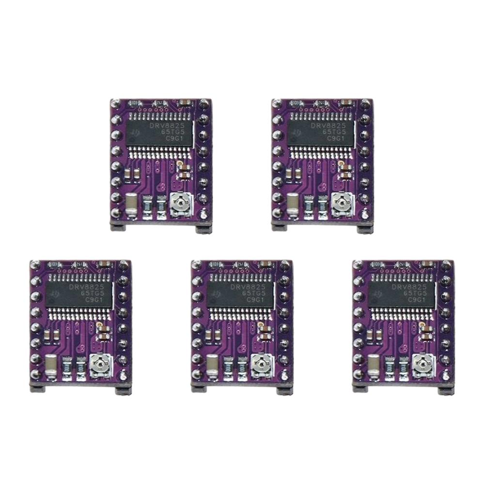 1-5pcs A4988 DRV8825 Stepper Motor Driver Control Board with Heat Sink Motor Driver Extension Shield Module for 3D Printer