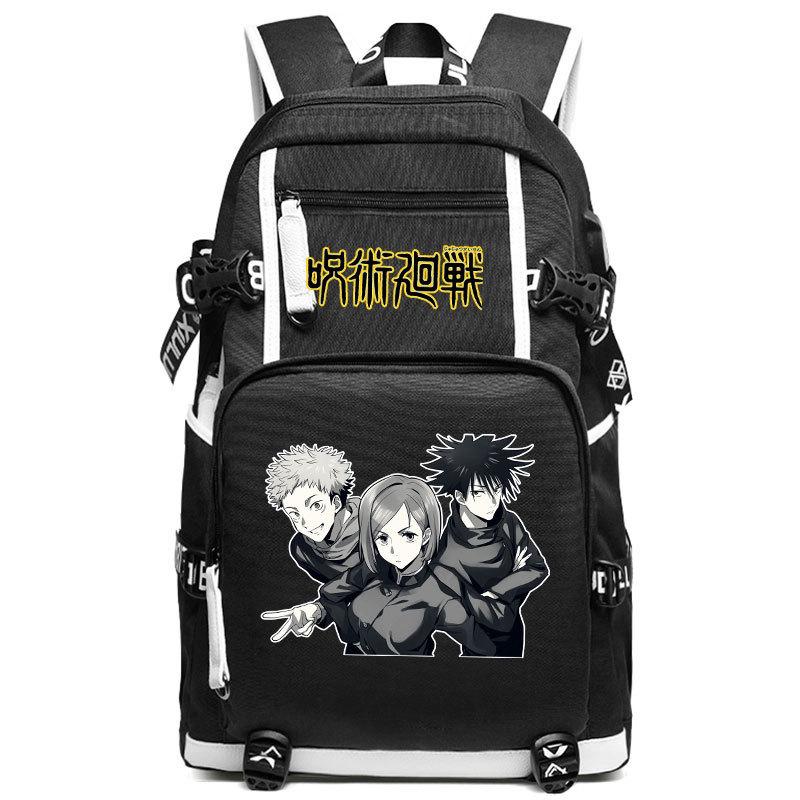 

Bag Anime Peripheral Five Wushu Second Dimensional Backpack for Junior High School Students and Elementary School Students Large Capacity Backpack