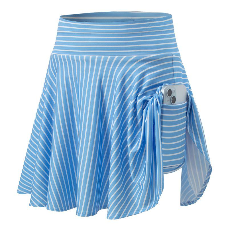 Dětská dívčí tenisová sukně pro věk 3-14 let s kapsami podšitými vnitřní vrstvou