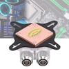 Computer GPU Cooling Water Block Cooler Kit Red Copper Base for Graphics Processing Unit