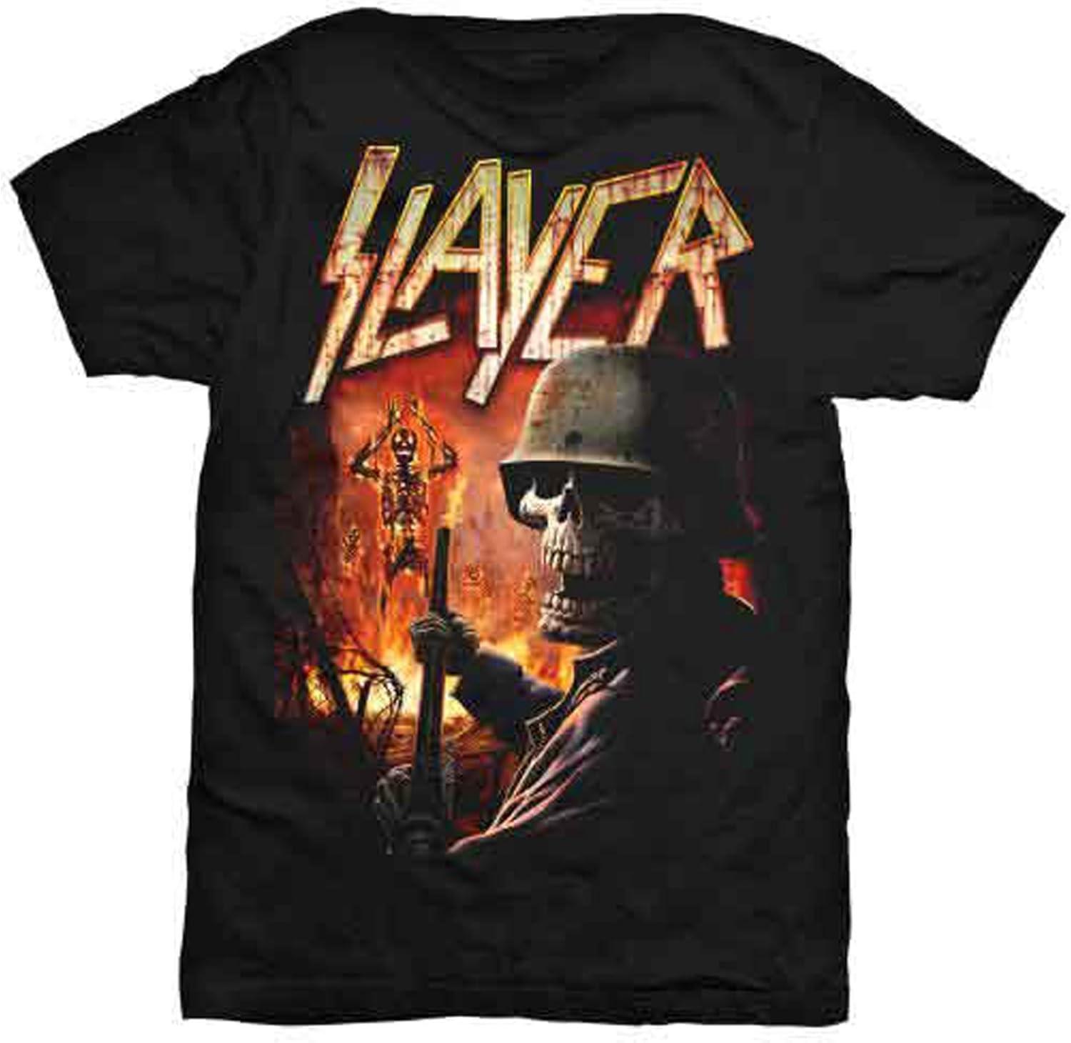 Футболка с логотипом группы Slayer Torch S