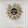 Film Theme Batman And Television Character Pattern Black Wall Clock Lights With