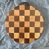 Wenge & Rubber Wood Chessboard Cutting Board