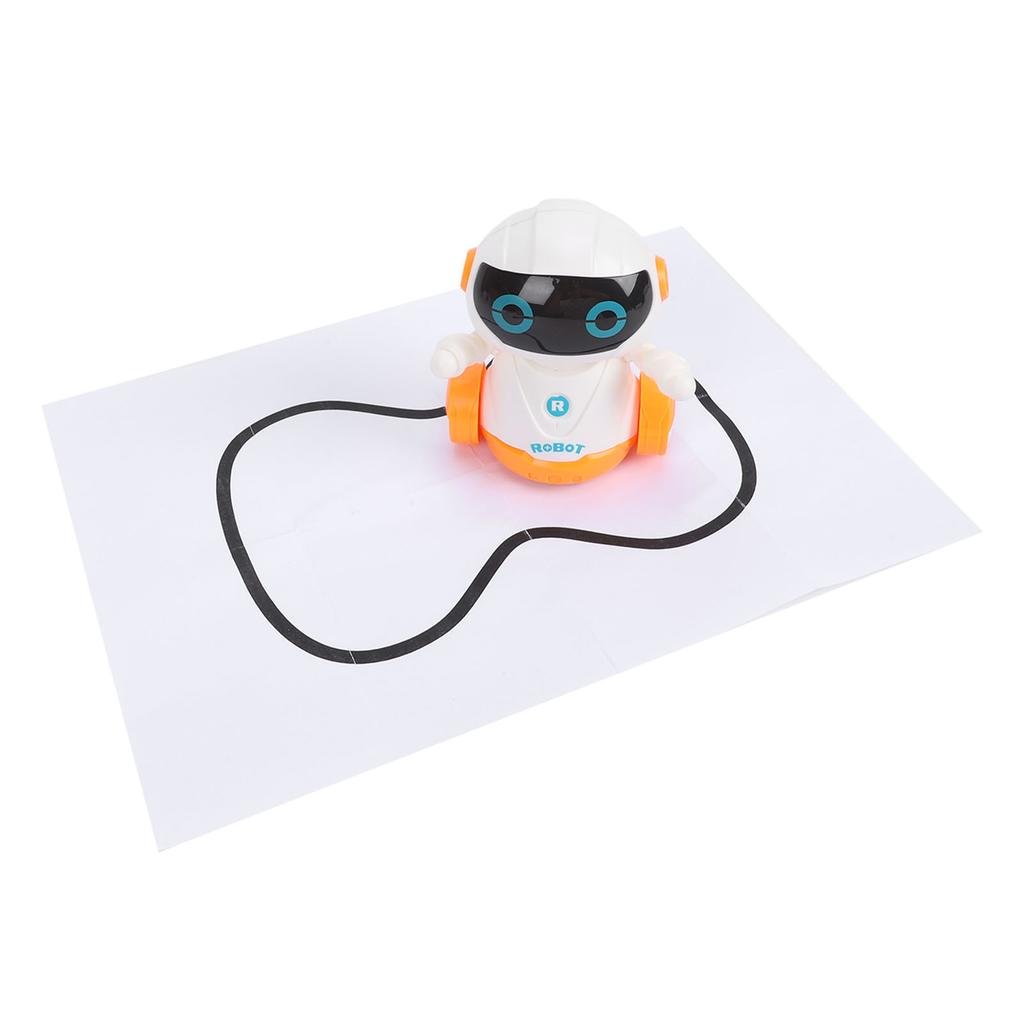 Smart Robot Follows The Line You Draw Interactive Robot Toy with Sound Effects for Boys Girls