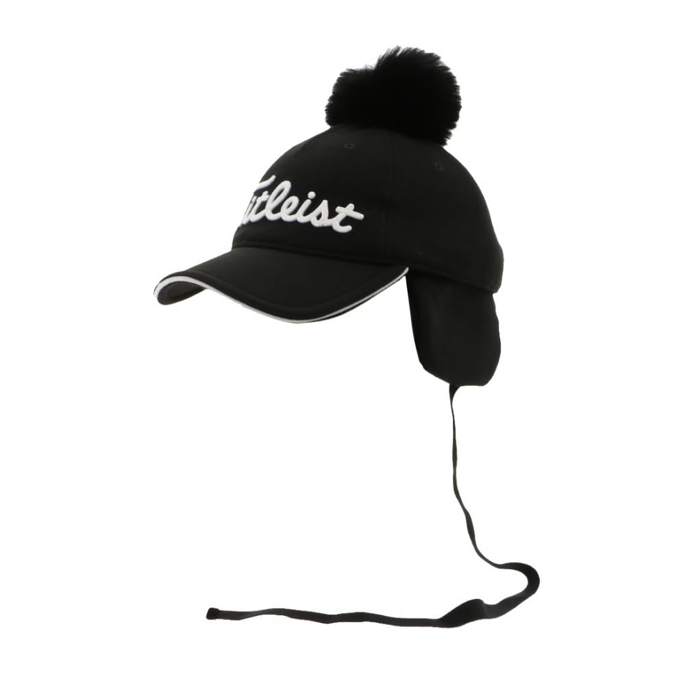 

Titleist Women s Pom Pom Cap, Black, TH23WPWCK-0