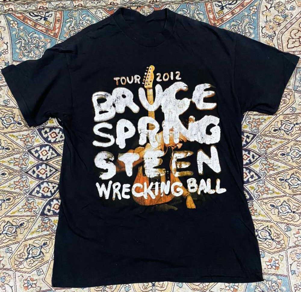 Bruce Springsteen wrecking ball tour 2012  For men Women All Size  BL009 Unisex T-Shirt M