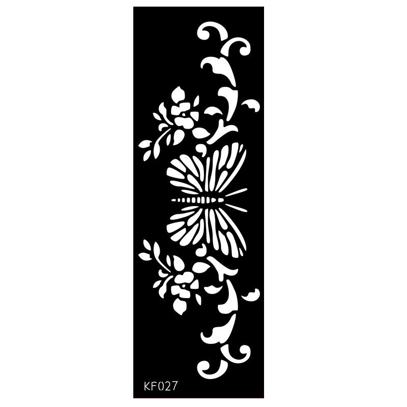 Pet Hollow Tattoo Template Juice Tattoo Sticker Template Ins Wind Flower Tattoo Sticker