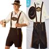 Kostium Skórzany Hansa na Oktoberfest dla Dorosłych – Bawarski Strój na Halloween