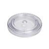 16oz Double Layer Transparent Plastic Water Cup Portable Double Layer Straw Cup