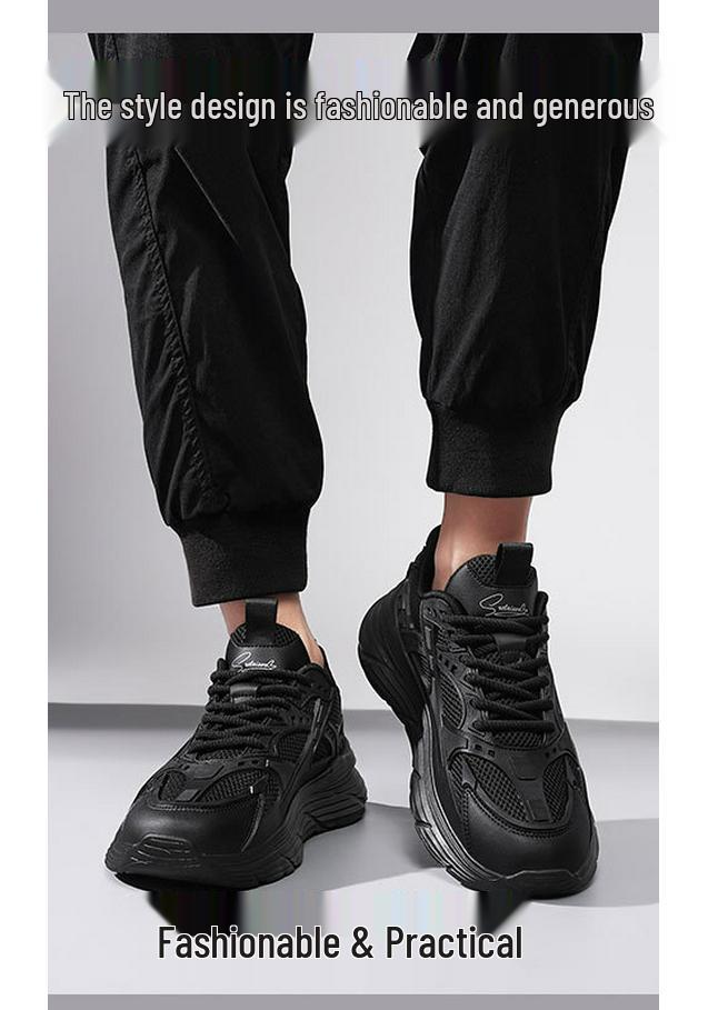 Waterproof Oil-Proof Non-Slip Chef Shoes Men's Work Shoes Slip-On Safety Shoes Anti-Odor Wear-Resistant EVA