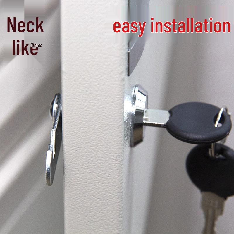 Schrankverschluss-Baugruppe: Aktenschrank, Metallschließfach-Türriegel, Schlüssel-Aufbewahrung & Briefkasten-Schließzylinder.