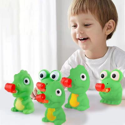 Děti kreativní úleva od stresu hračka chvění špetka žába dinosaurus trčící jazyk úleva hračka vrtění vánoční dárek