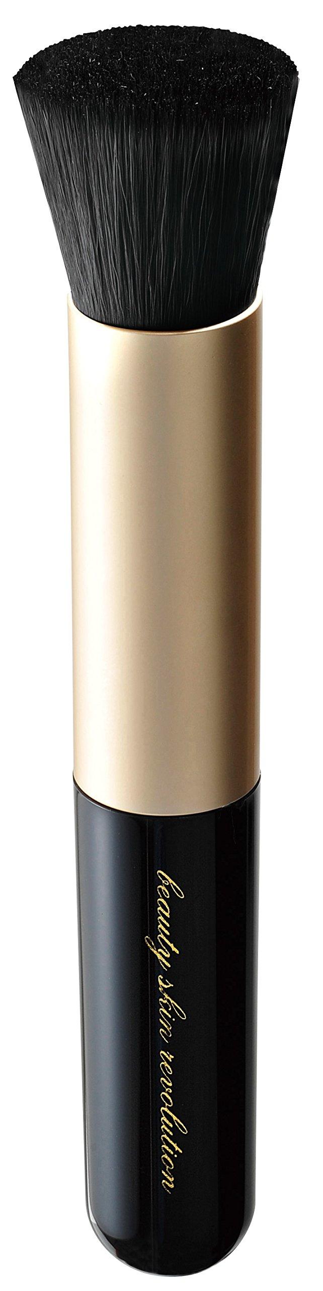 

Bihada Revo Takumi Brush Brush Goat Makeup Blush Powder Brush [Foundation / 100% Hair] Brush, Brush, чёрный