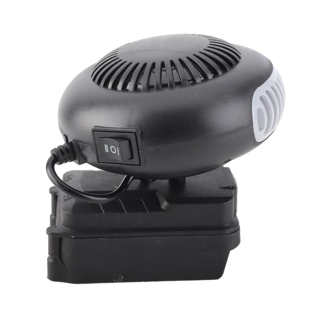Car Heater Small Portable Office Bathroom Smart Thermostat 170W 2 Levels Adjustable for 18V 5pin WA3551 Li Ion Battery