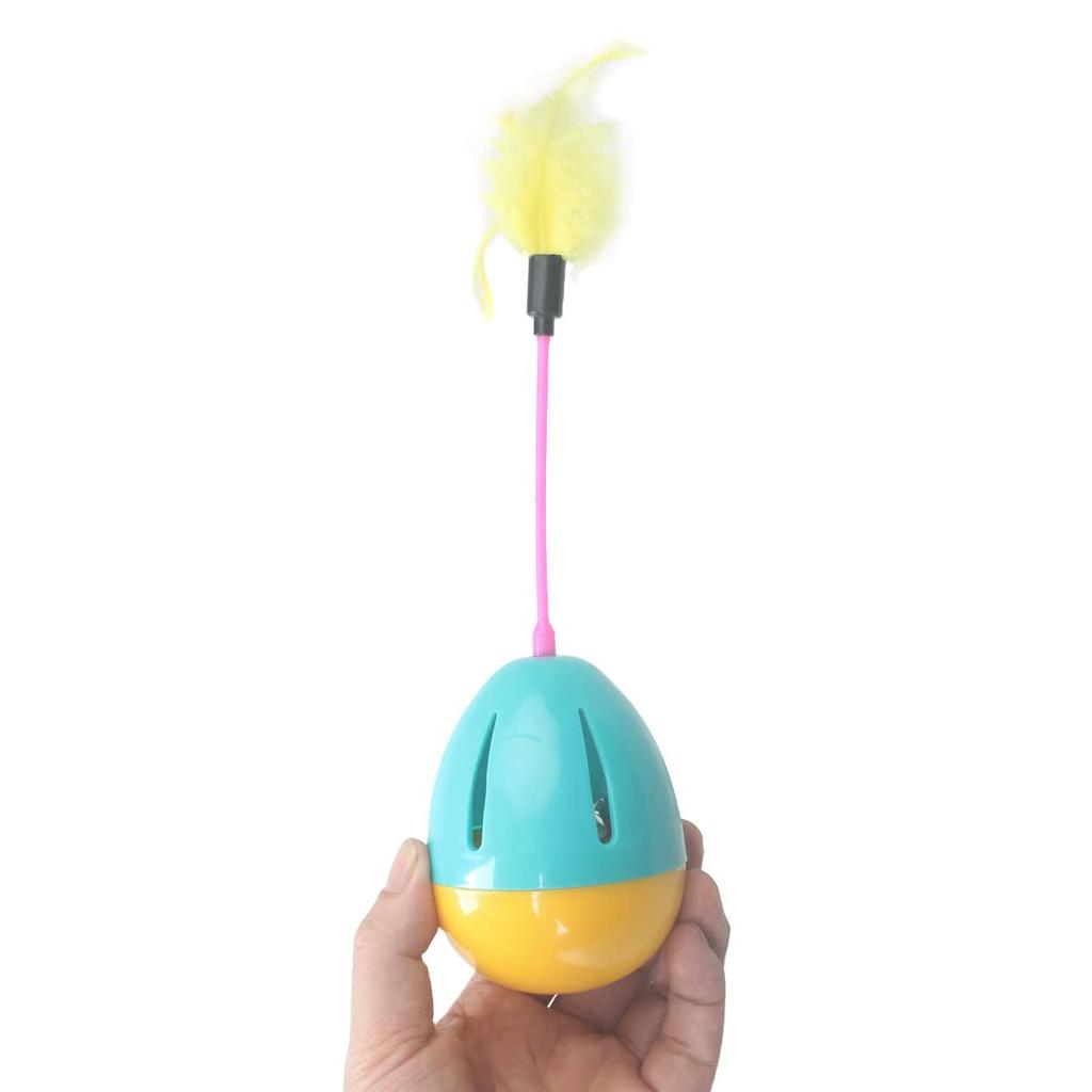 Emours Interactive Food Dispenser Toy Slow Feeder for Guinea and Other Small Pets - Pigs, Rabbits, Hedgehogs,