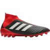 Adidas Predator 18+ Bequemer Weicher AG (Gummistollen) Kunstrasen Rutschfeste Fußballschuhe Herren Fußballschuhe Schwarz DB3479