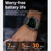 New 3ATM Waterproof Sports Smart Watch 1.75 inch Fitness Tracker 480 mAh LargeBattery  New Bluetooth Call Smartwatch
