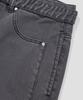 AGOD Belted Incision Cotton Bermuda Pants [Charcoal]