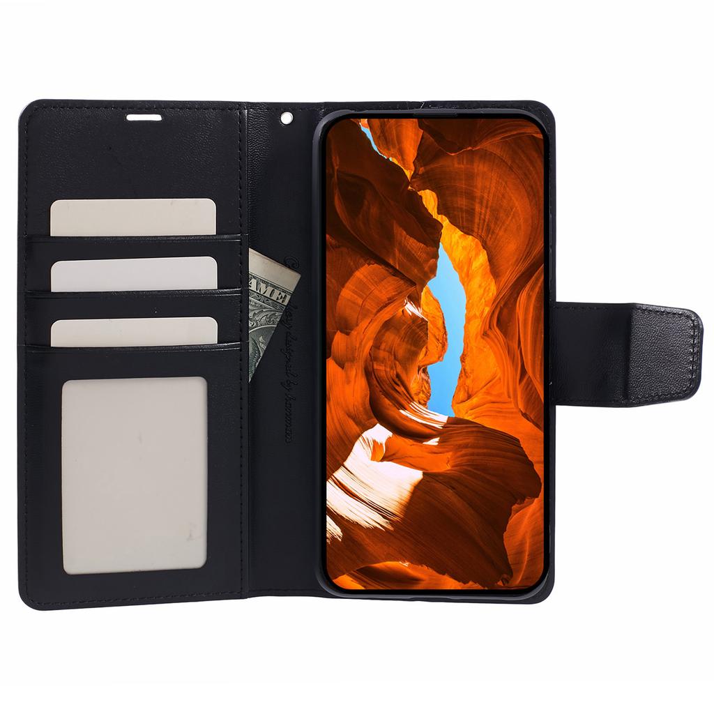 HANMAN Mill Series Phone Case for Honor X9c 5G/X60 Pro 5G/Magic7 Lite 5G Wallet Stand PU Leather Cover