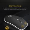 Silent Wireless Mouse 2,4 GHz Computermaus Mini Mause Wireless Ergonomische Mäuse Geräuschlose Taste USB
