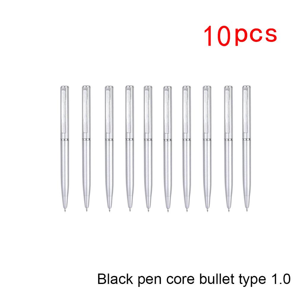 Ballpoint Pen Stationery Pen 1/2/3/5/10Pcs Portable Refillable Stylus Ballpoint Pen For Business Drop Shipping Student Teacher