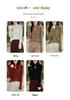 Women's Retro Chinese Style Pure Wool Button-Up Sweater - Slim-Fit Knitwear for Autumn/Winter