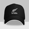 1pc New Zealand All Blacks Rugby Team Logo Baseball Cap  Lightweight Machine Washable Sporty Design for Running Fitness