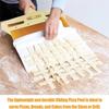 Sliding Pizza Peel-Pizza Peeler for Perfect Transfer of Pizza Dough, Non-stick, Pizza Paddle with Handle Oven Safe Pizza Spatula Dishwasher Safe